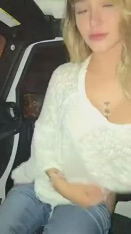 Amateur Big Ass Big Tits Blonde Blowjob Car Sex Cumshot Doggystyle Hotwife clip