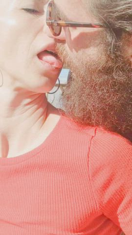 amateur couple french kissing kiss kissing sensual clip