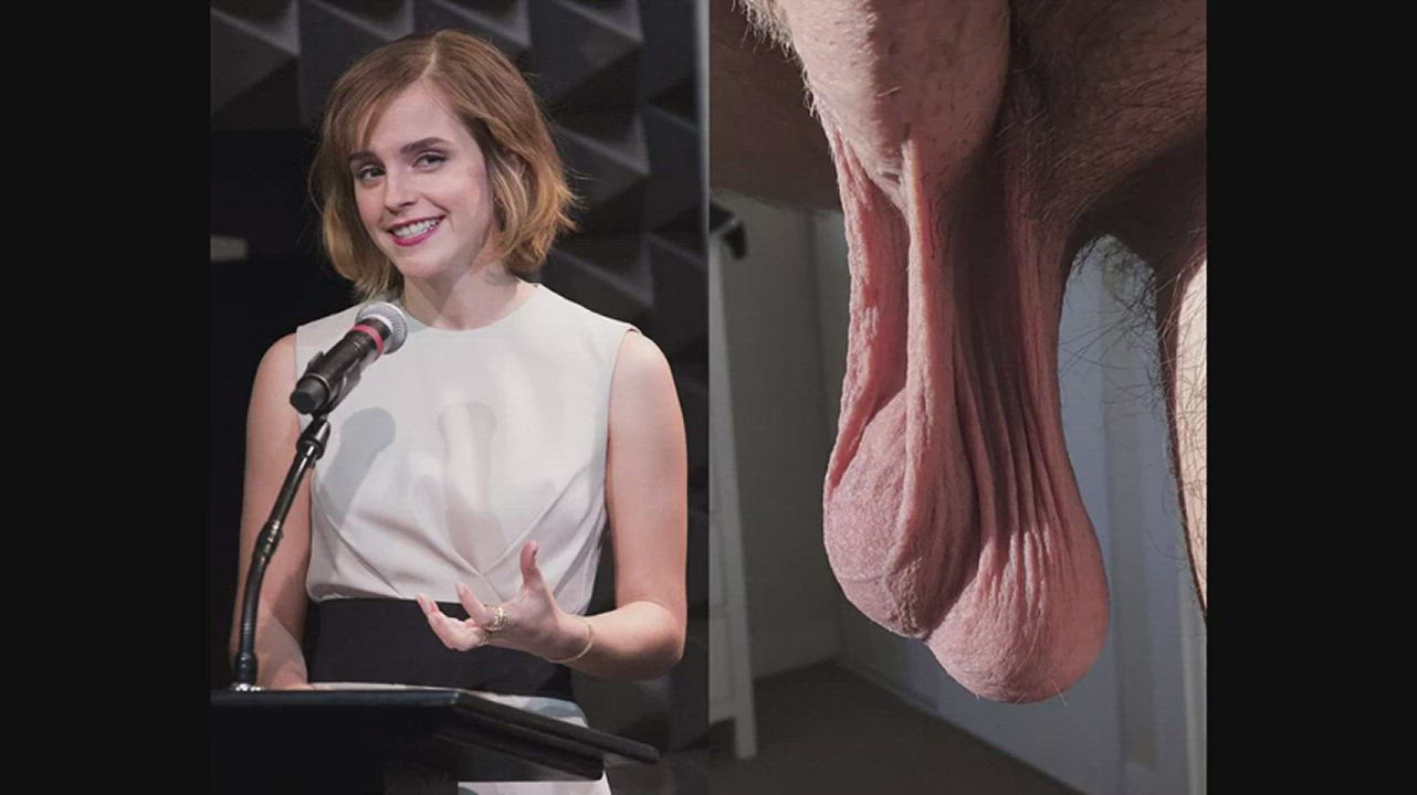 BabeCock Emma Watson Split Screen Porn clip