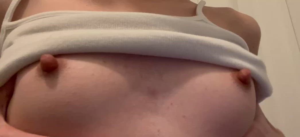 Would you suck this petite college girls small titties?