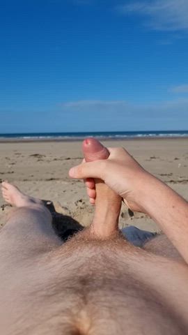 First time on a nudist beach