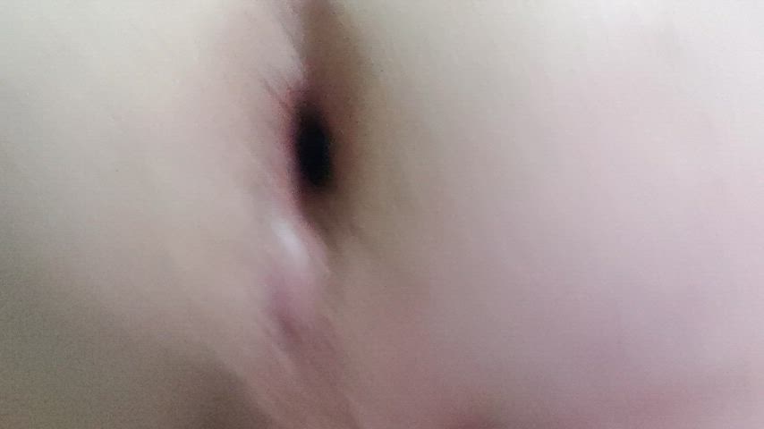 anal play asshole gape object insertion clip