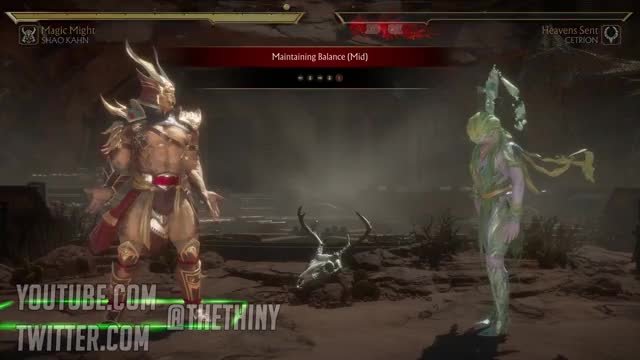 All Chars Perform Cetrion's Good And Evil (Giant) Fatality - Mortal Kombat 11 Mod