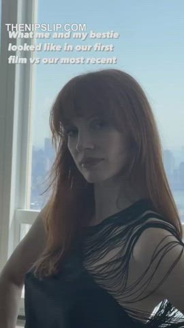 jessica chastain redhead sexy clip