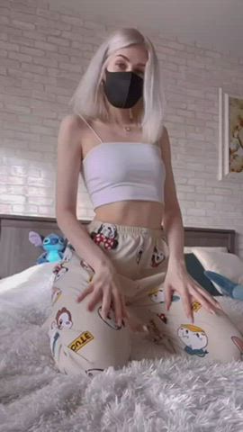 Blonde Model Nude OnlyFans Small Tits TikTok clip