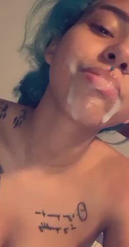 Cum Cumshot Facial clip