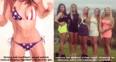 American girls vs British girls