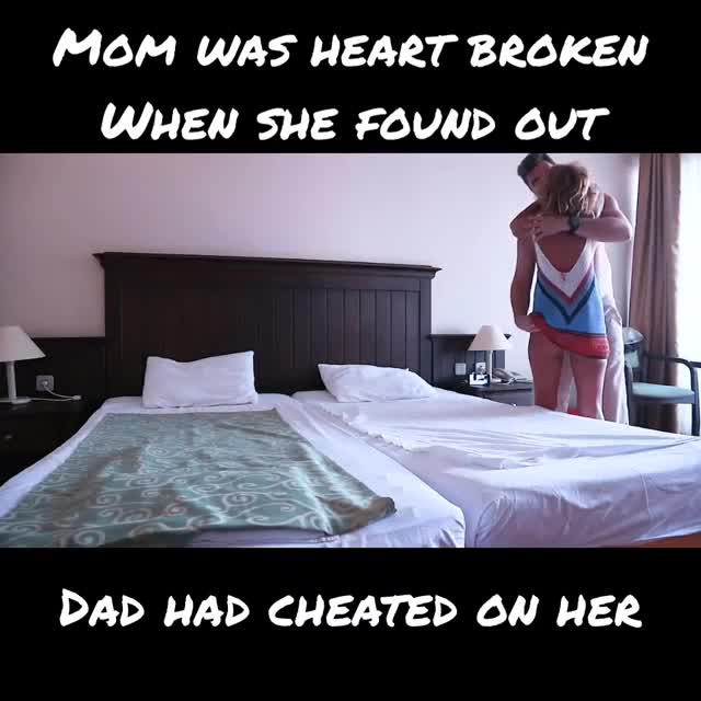 Son helps Mom get over Dad