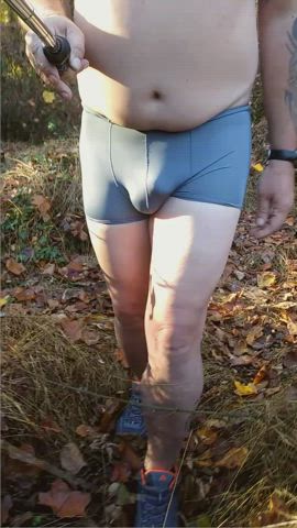 Bisexual Cock Outdoor Underwear clip