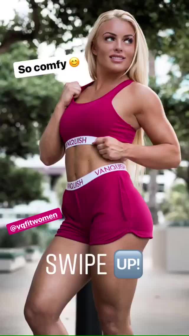 Sexy Mandy Rose Workout Body
