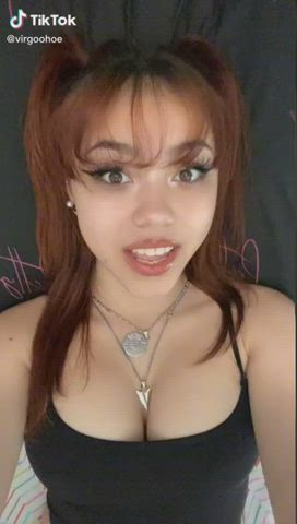 big tits cute latina teen tiktok clip