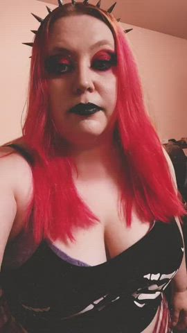 alt bbw goth clip