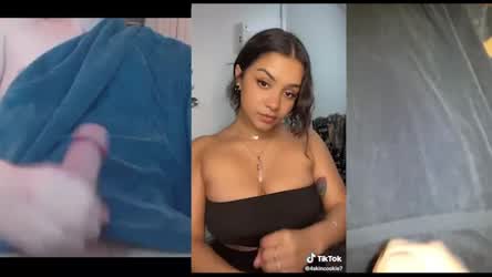 Amateur Cum Split Screen Porn TikTok clip