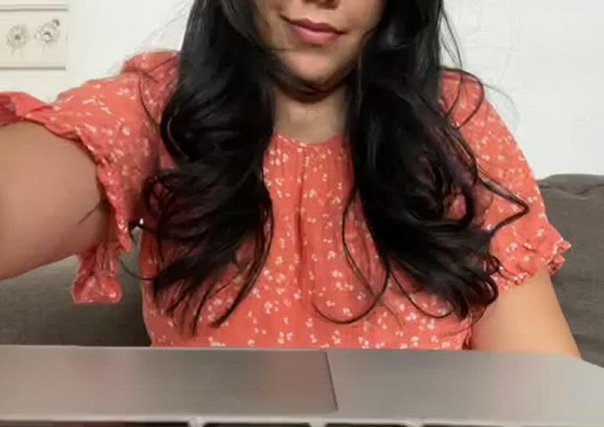 Should I do a titty drop for my colleagues on zoom?