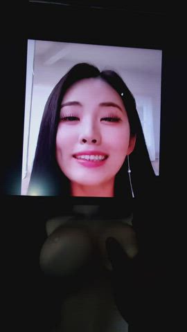 fromis9 jiwon is so naughty and enjoying me fucking her pussy.