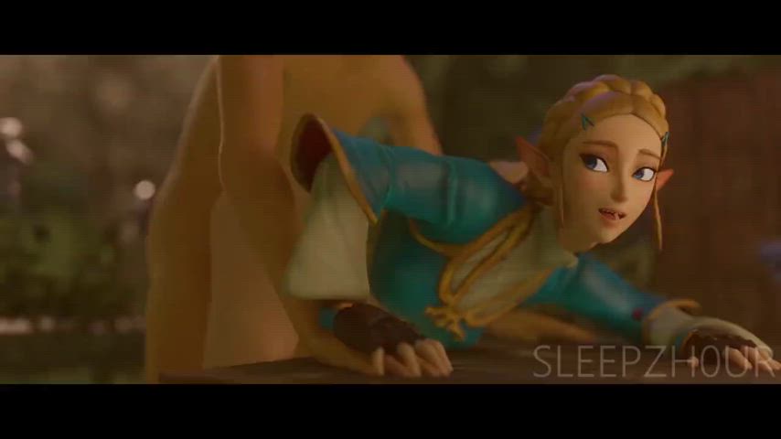 3d animation princess zelda rule34 clip