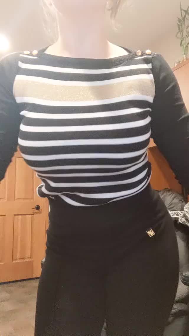 Showing off my titty's helps me get through Friday afternoon (OC)