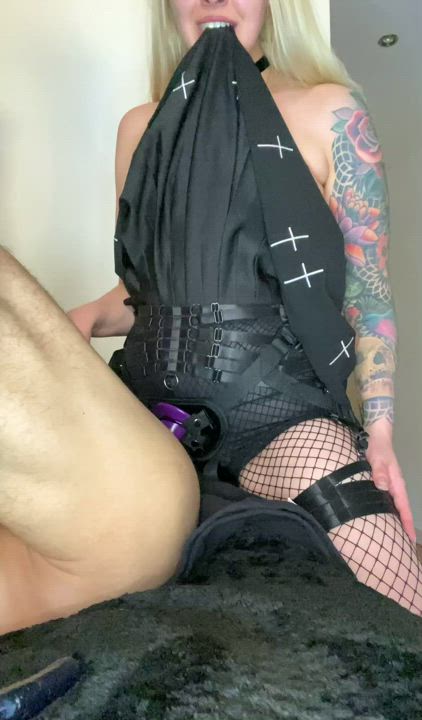 The skirt stays on when I fuck your ass.