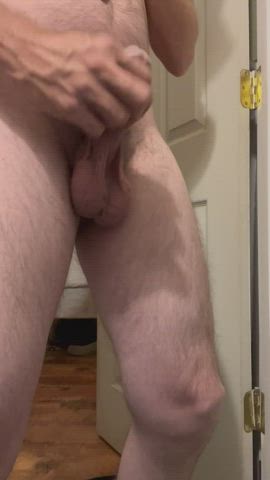 cock hairy male masturbation clip