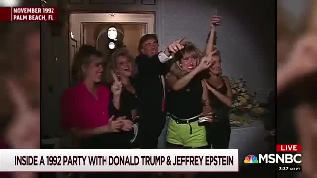 TRUMP OUT PARTYING WITH DRUNK WHITE WOMEN