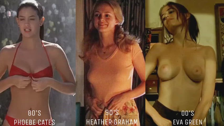 adult game boobs celebrity eva green heather graham phoebe cates split screen porn