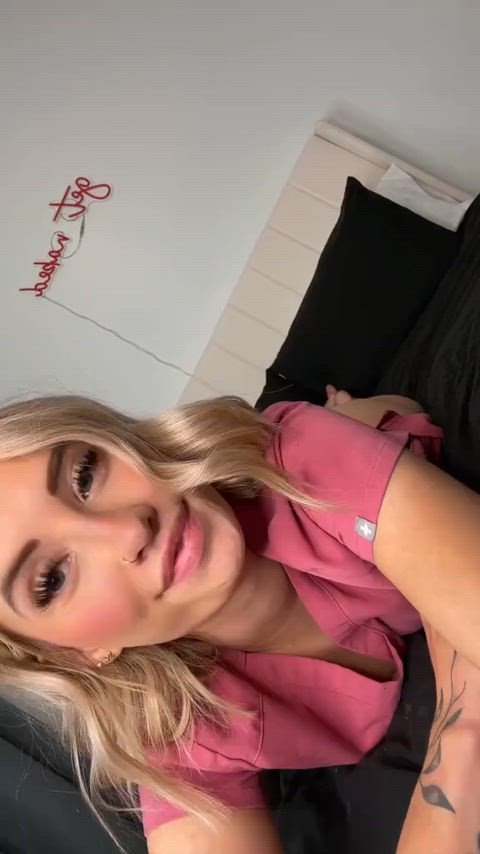 blonde nurse onlyfans clip