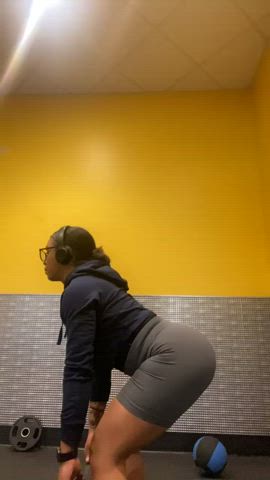 babe booty gym thick clip