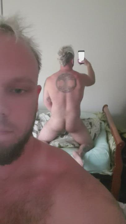 Easy my ass then ride my cock
