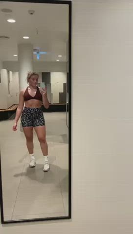 australian big ass booty gym pawg teen thick tiktok clip