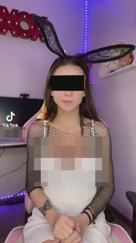 Censored Tease TikTok clip