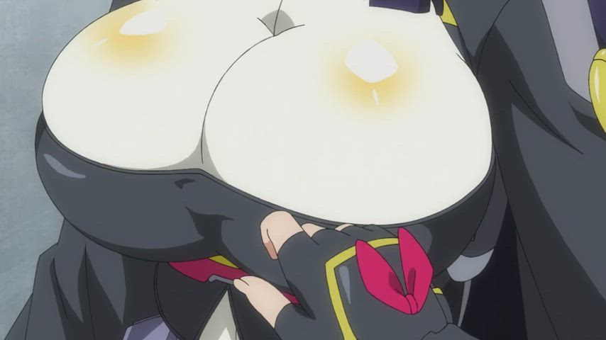 anime bouncing tits cleavage ecchi huge tits clip