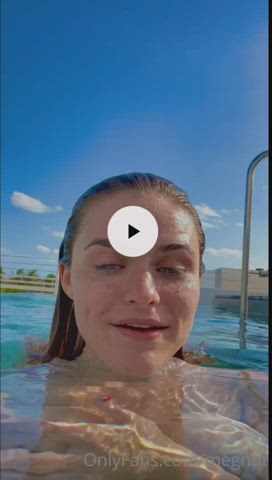 Brunette Pool Teen clip