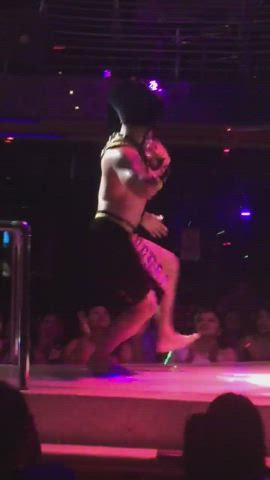 CFNM Dancing Gay Hispanic Stripper Striptease clip