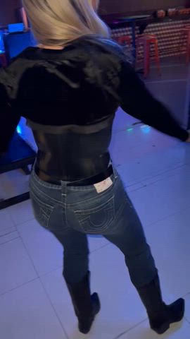 ass booty dance jeans tight ass clip