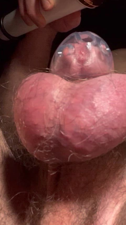 caged leaking precum clip