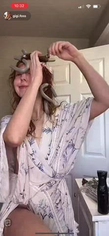 accidental nipslip tiktok clip