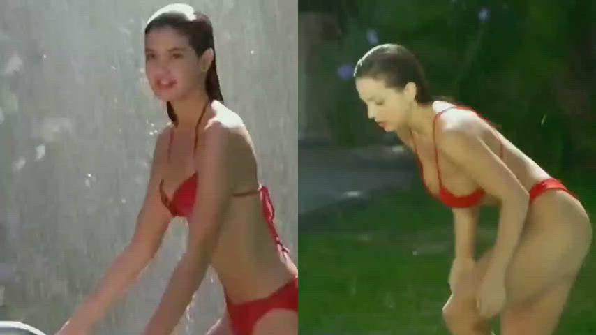 Big Tits Bikini Shower clip