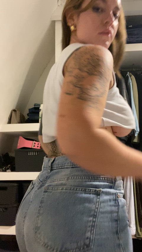 ass pants tattoo clip