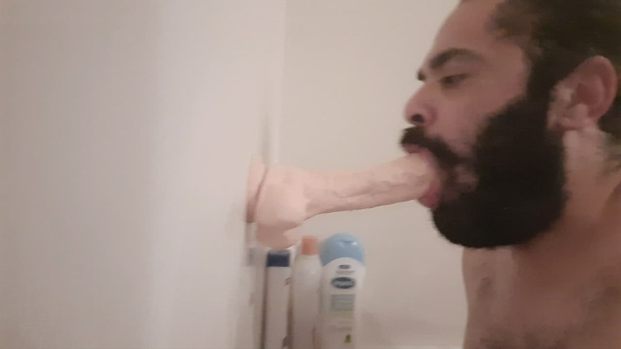Big Dick Dildo Gay Sucking Porn GIF by bigboydaddya