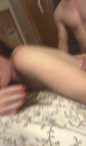 Finally talked my girlfriend in to cucking me. She sent me this video after the club