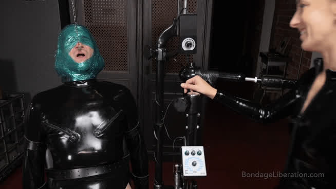 bdsm bondage latex clip