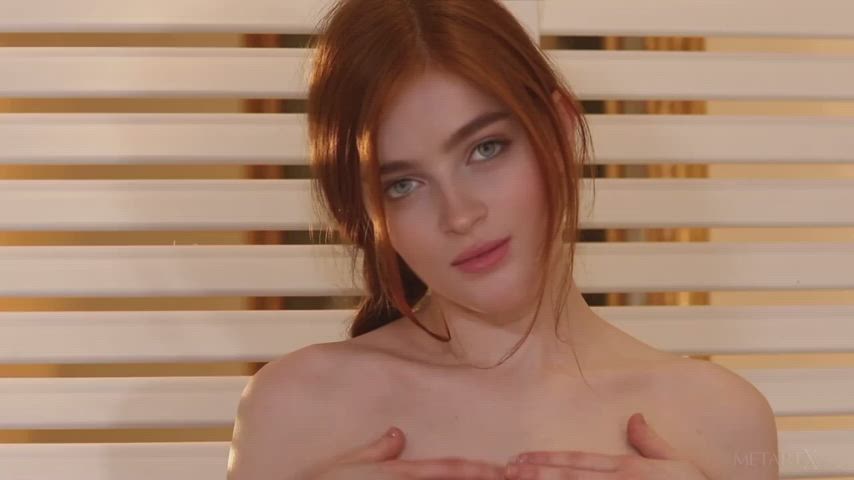 actress celebrity fake redhead small tits teen clip