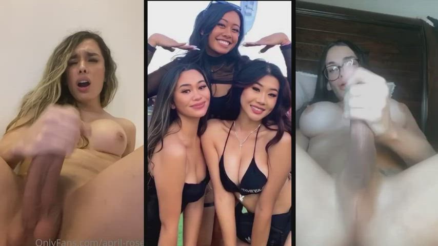 Asian BabeCock Big Tits Cumshot clip