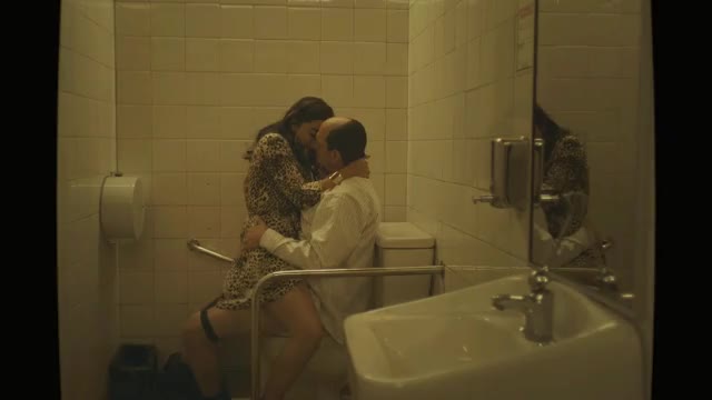 Paulina Gaitan - El Presidente (2020) - short clip of riding sequence in bathroom