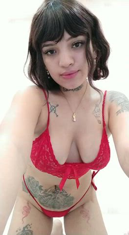 Kinky Latina Lingerie Tattoo Teen Tits clip