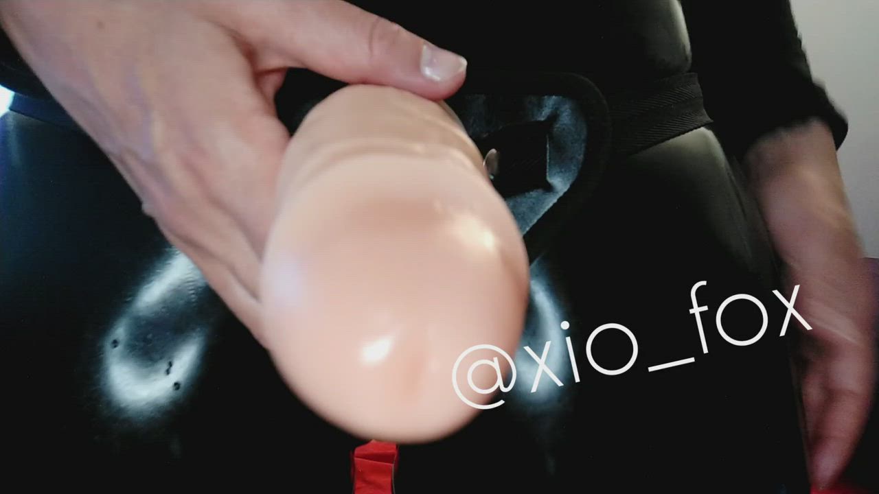 Strapon on latex POV. Im gonna fuck you so so much. You really want me to, right