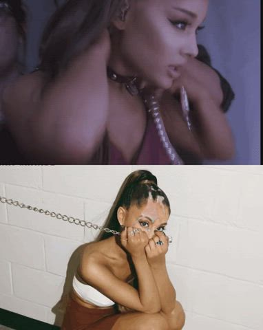 Ariana Grande Cum Fake clip