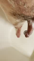 Getting hard in the shower