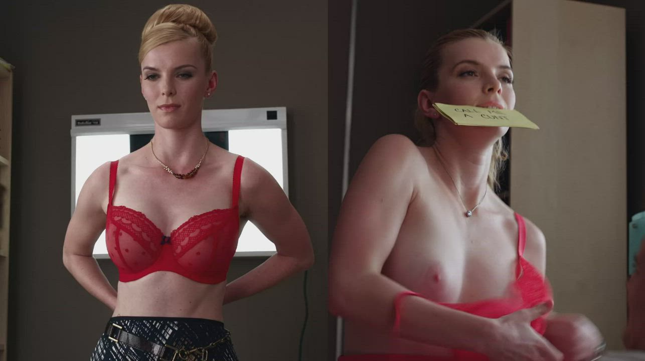 Betty Gilpin's perfect tits in Nurse Jackie