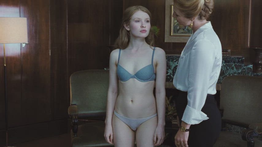 Emily Browning is inspected for being the "Sleeping Beauty" (2011) [edited,
